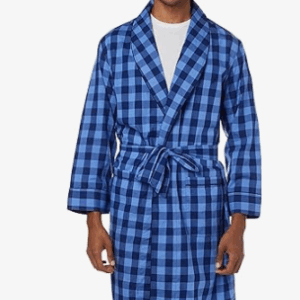 Long Sleeve Cotton Robe for Men